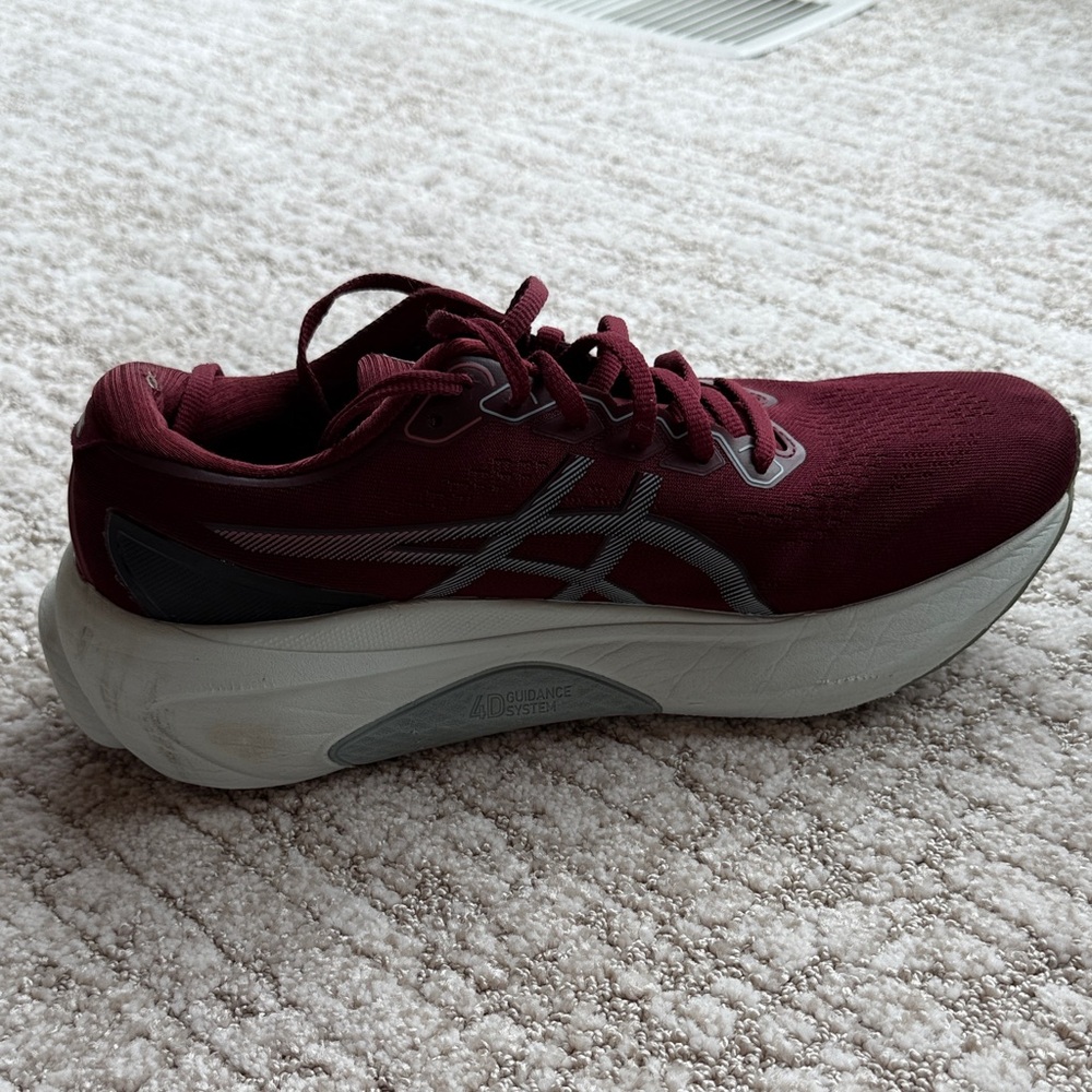 ASICS Maroon Athletic Shoes - Picture 6 of 9